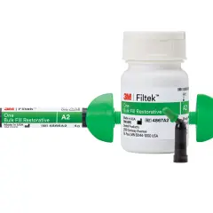 Zestaw 3M Filtek™ One Bulk Fill Restorative w odcieniu A2. Materiał do wypełnień stomatologicznych.