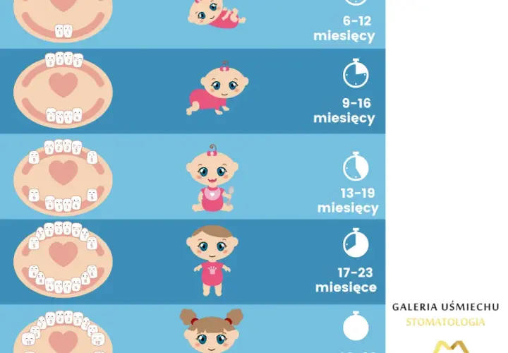 Zęby mleczne: Kiedy wypadają, kolejność i co powinno Cię niepokoić?