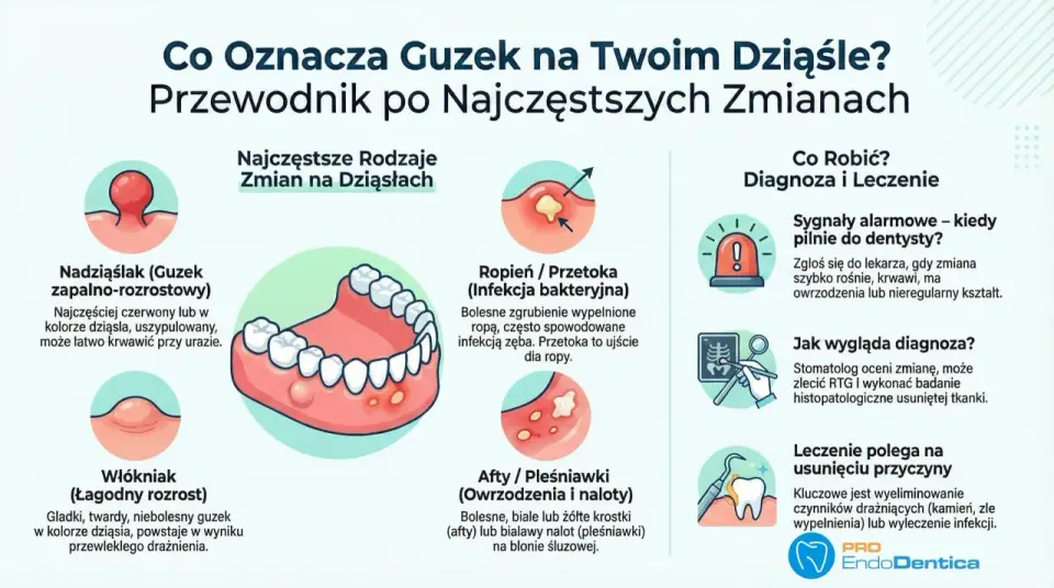 Guzek na dziąśle - czy to nadziąślak i co robić?